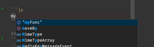 Create function completion