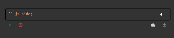 Hide code